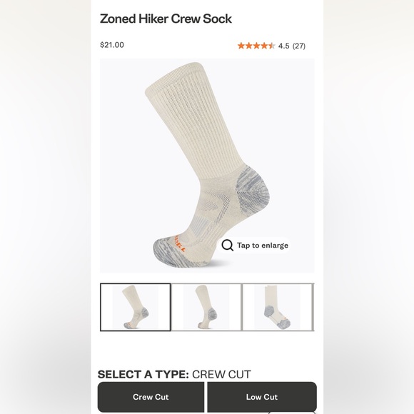 Merrell Hiking Socks - Picture 3 of 3